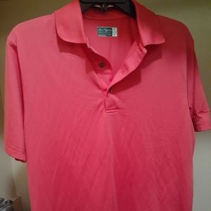 Mens Ben Hogan polo peach